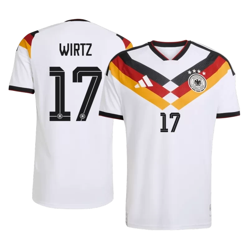 Germany WIRTZ #17 Home Soccer Match Jersey 2026 - Pro Jersey Shop