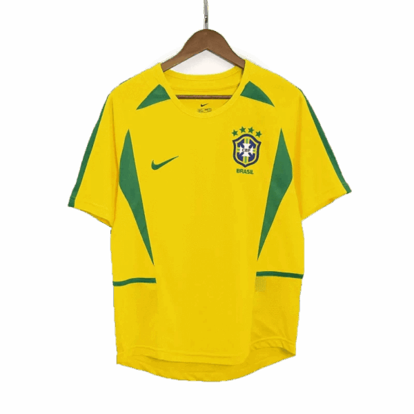 Brazil Jersey retro Home Jersey 2002/03