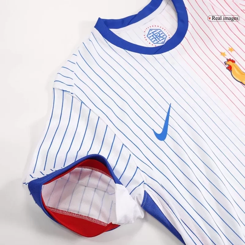 Men's Authentic France Away Soccer Jersey Shirt EURO - Player Version - Pro Jersey Shop