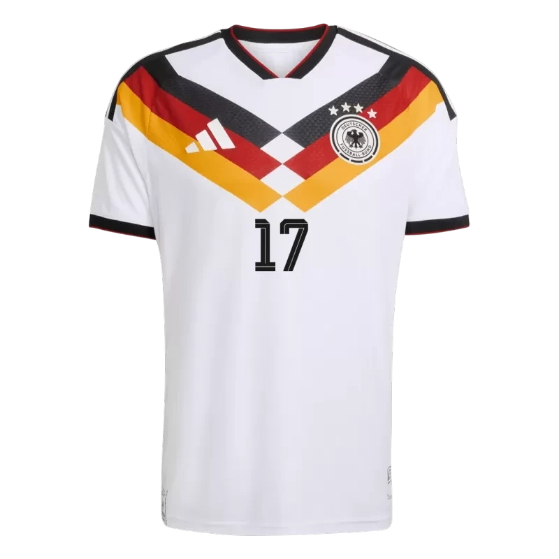 Germany WIRTZ #17 Home Soccer Match Jersey 2026 - Pro Jersey Shop