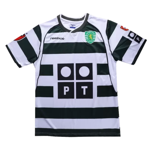Retro 2001/3 Sporting CP Home Soccer Jersey