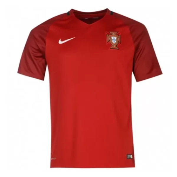 Retro 2016 Portugal Home Soccer Jersey
