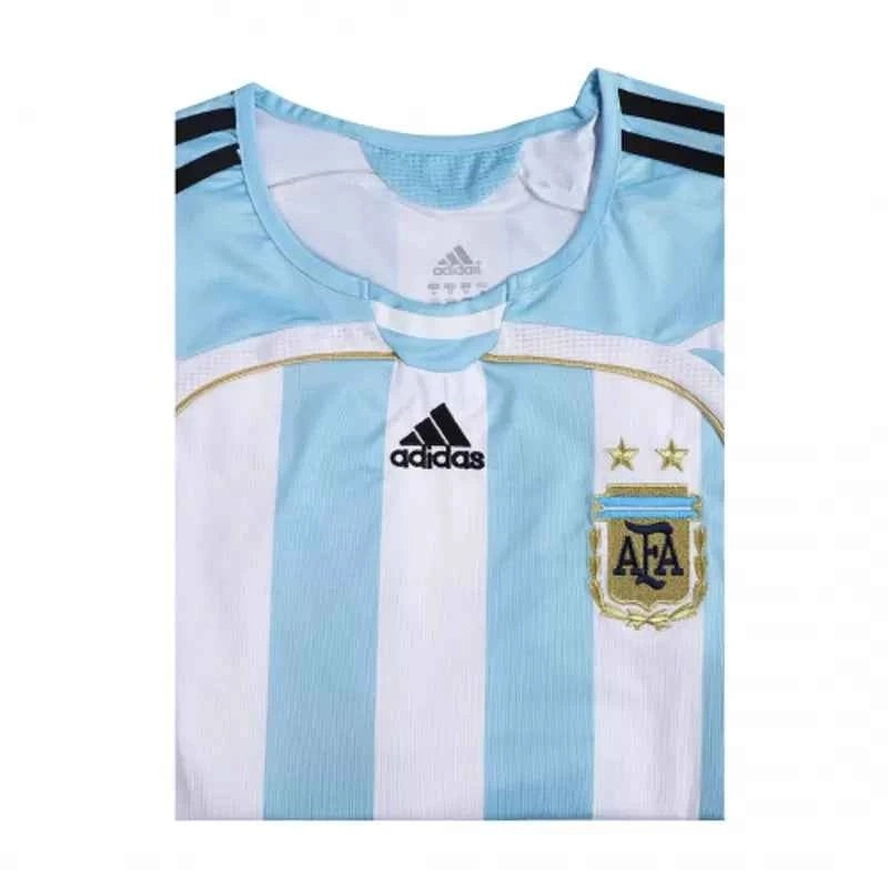 Retro 2006 World Cup MESSI #19 Argentina Home Soccer Jersey - Pro Jersey Shop