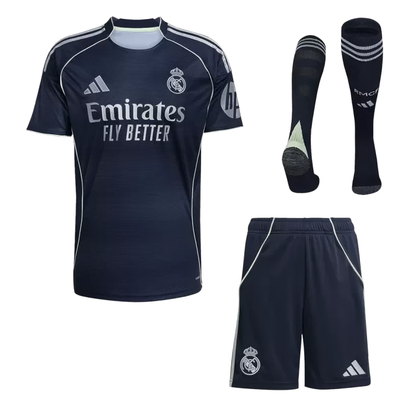 Real Madrid Away Soccer Full Kit Replica 2025/26 - Pro Jersey Shop