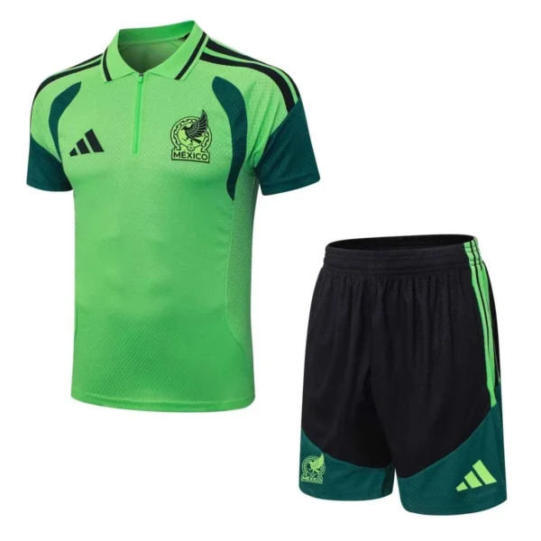 Mexico 26/27 Training Green Sets Jersey + Shorts - Player Version