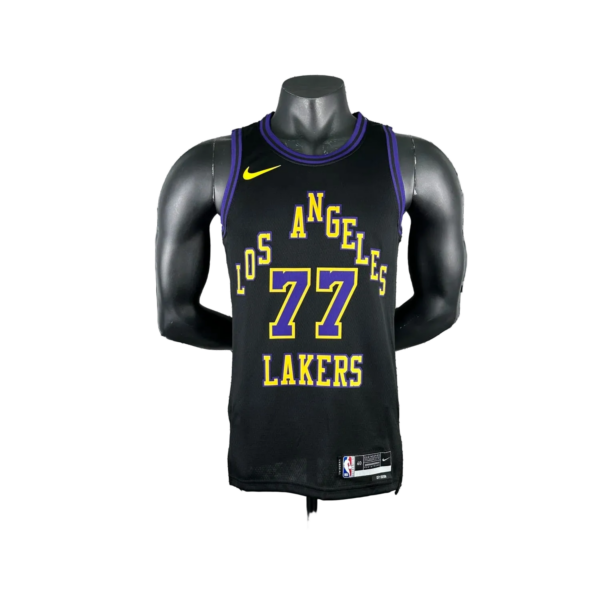 Los Angeles Lakers City Black 77 DONCIC NBA 2026 Jerseys