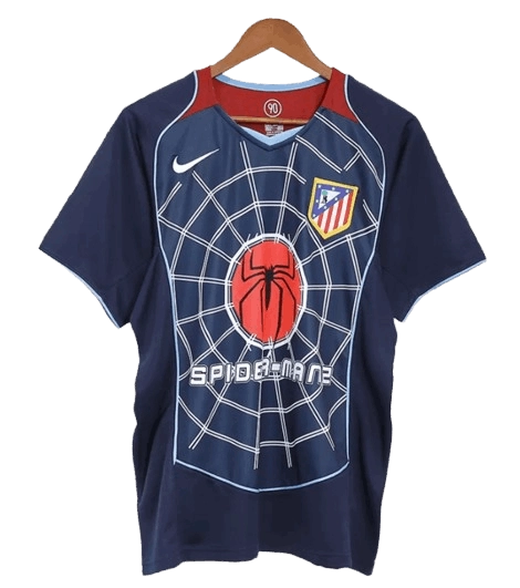 RETRO 2004/05 ATLETICO MADRID AWAY SOCCER JERSEY