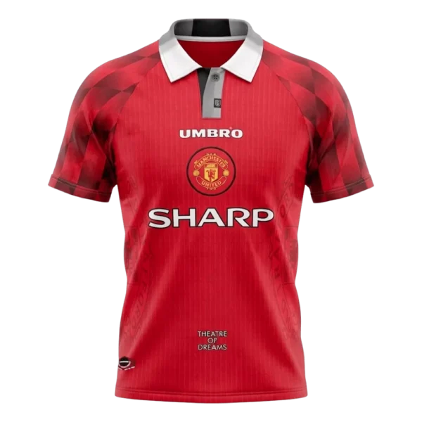 RETRO 1996/97 MANCHESTER UNITED HOME JERSEY