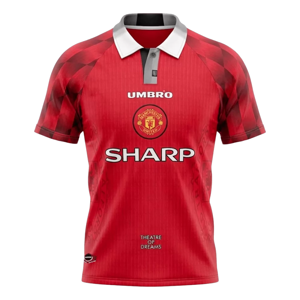 umbro s retro 1996 97 manchester united home jersey 54699150410037 umbro s retro 1996 97 manchester united home jersey 54699150410037