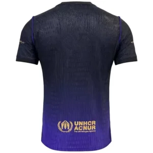 Barcelona Away Soccer Jersey 26/27 Player Version back