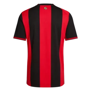 AC Milan 2026 27 Home Soccer Match Jersey Player Version Back View