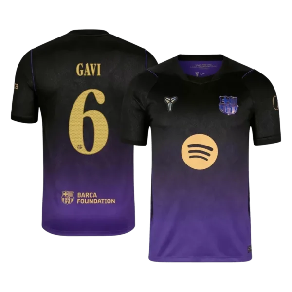 Barcelona GAVI #6 2026/27 Away UCL Jersey - Fan Version