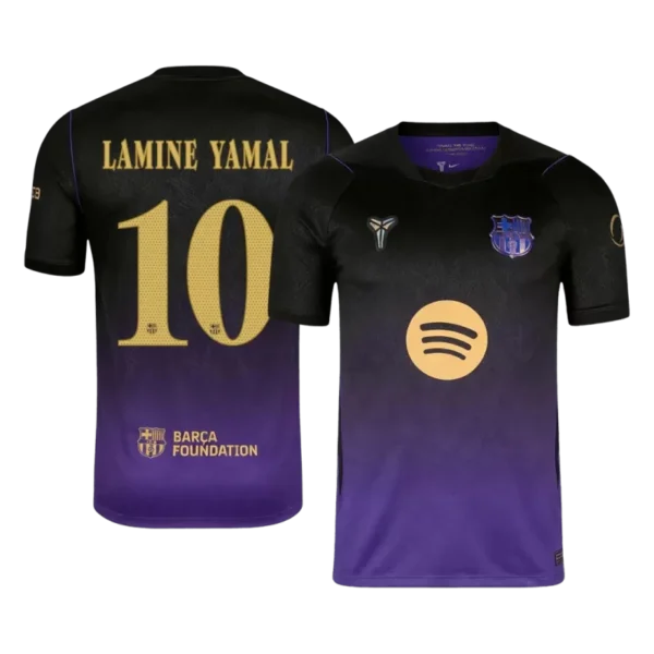 Barca LAMINE YAMAL #10 2026/27 Away UCL Jersey - Fan Version