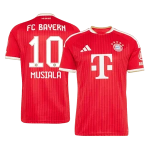Bayern Munich MUSIALA #10 2026 27 Home Soccer Jersey Fan Version Front View