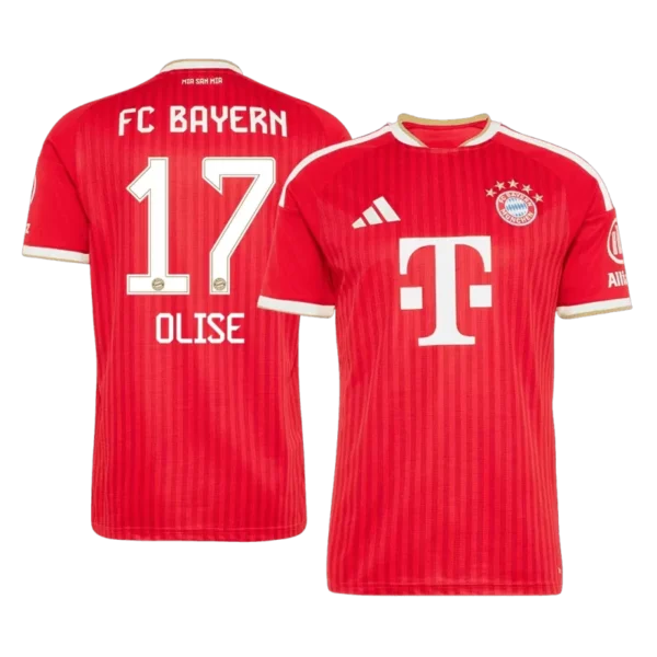 Bayern Munich OLISE #17 2026/27 Home Jersey - Fan Version